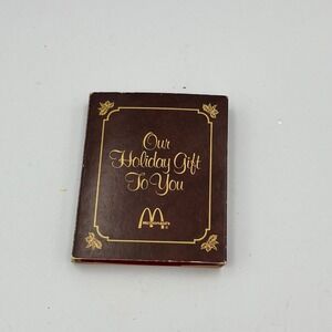 McDonalds 1978 Our Holiday Gift To You Collector Ornament Norman Rockwell Trio